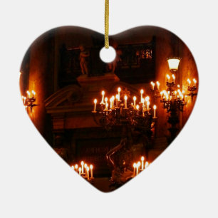 Ornement Cœur En Céramique Opéra de Paris / Palais Garnier