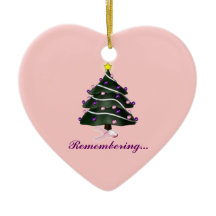 "Se rappelant." Arbre de Noël/cancer du sein