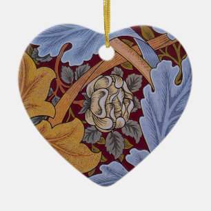 Ornement Cœur En Céramique William Morris St James Acanthus Fond d'écran