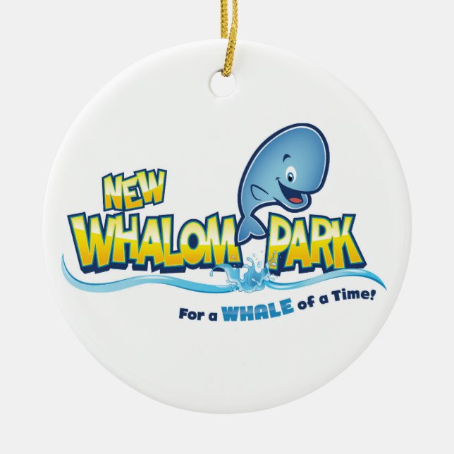 Ornement collectable de nouveau parc de Whalom (Devant)