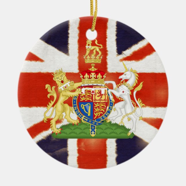 Ornement commémoratif de mariage royal britannique (Devant)