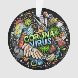 Ornement Coronavirus