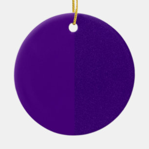 Ornement côté Parties scintillant violet personnal