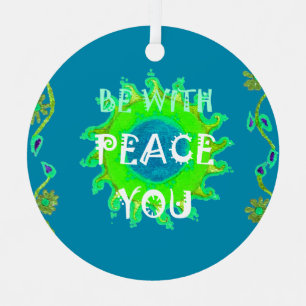 Ornement Créez Votre Propre Shalom Peace Soyez Avec Vous To
