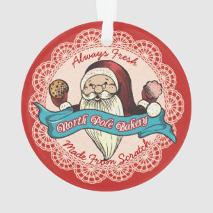 Ornement culinaire de Noël de boulangerie de