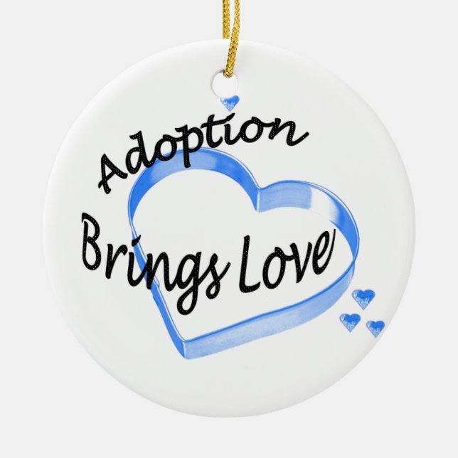 Ornement d'adoption (Devant)