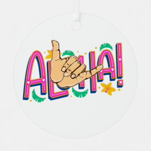 Ornement d'Aloha Hawaii