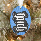 Ornement d'ambigramme FlipScript (cercle)