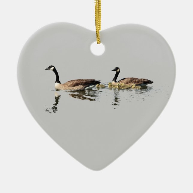 Ornement d'amour d'oies (Devant)