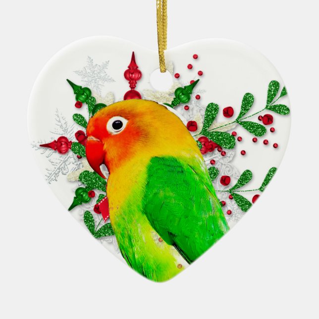 Ornement d'amour pur pour les fêtes (Devant)
