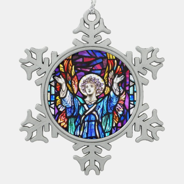 Ornement d'ange coloré (Devant)