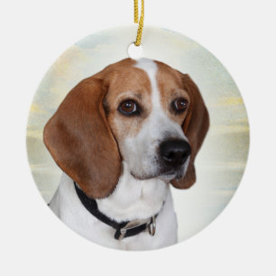 Ornement d'ange de beagle