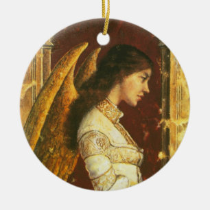 Ornement d'ange de fresque