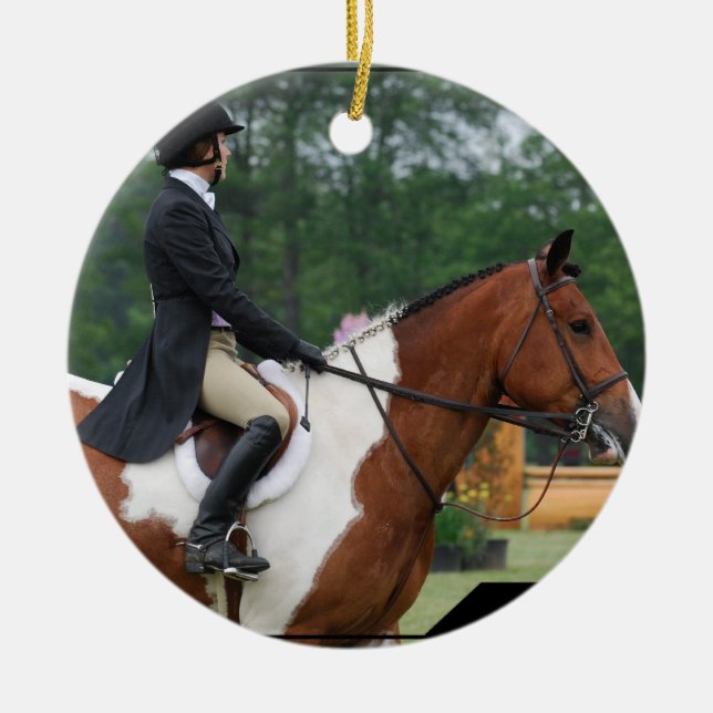 Ornement d'anneau de concours hippique (Devant)