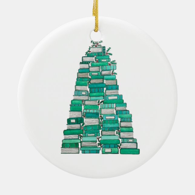 Ornement d'arbre de livre (Dos)