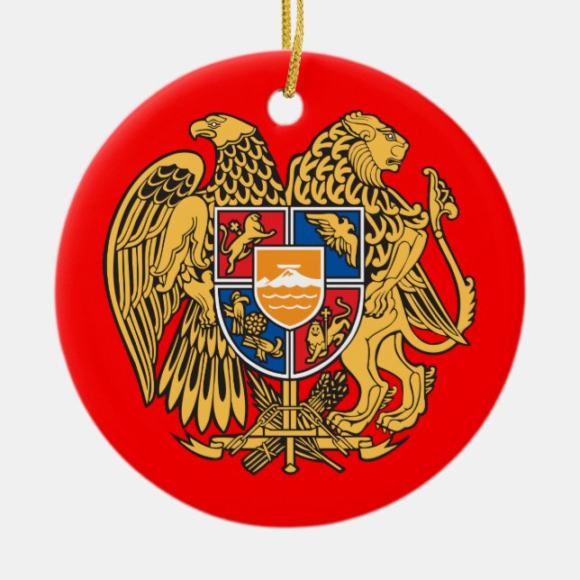 Ornement d'arbre de Noël d'ARMENIA* (Devant)
