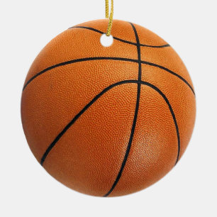 Ornement d'arbre de Noël de basket-ball