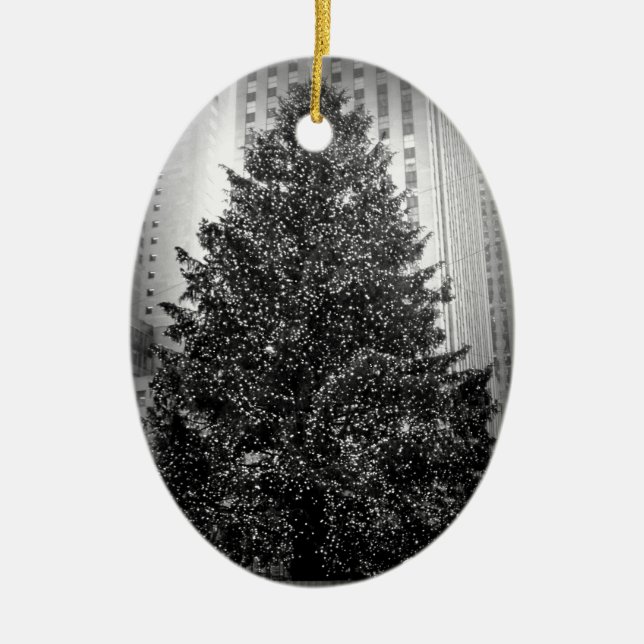 Ornement d'arbre de Noël de Rockefeller (Devant)