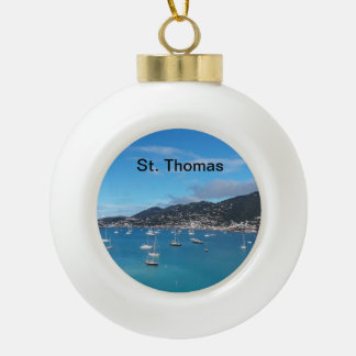 Ornement d'arbre de Noël de St Thomas