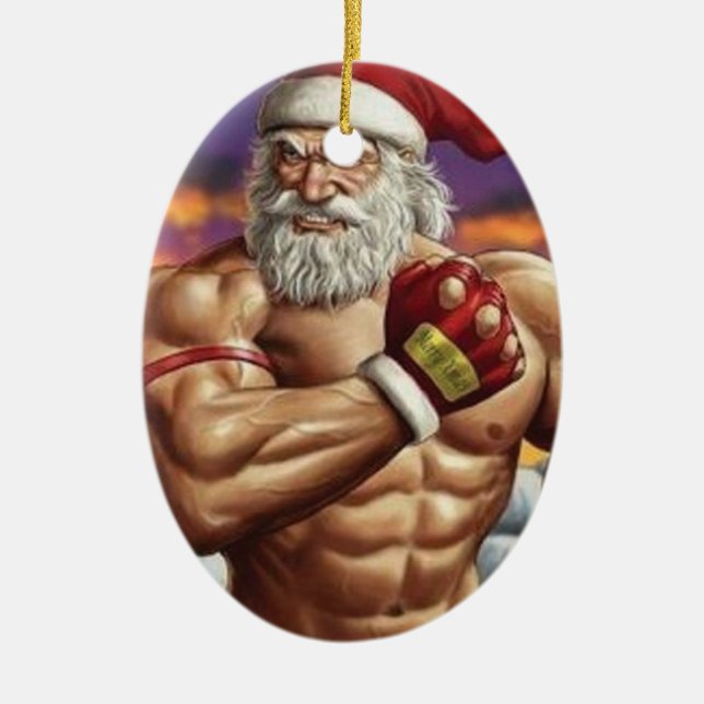 Ornement d'arbre de Noël - pour Bodybuilding (Devant)