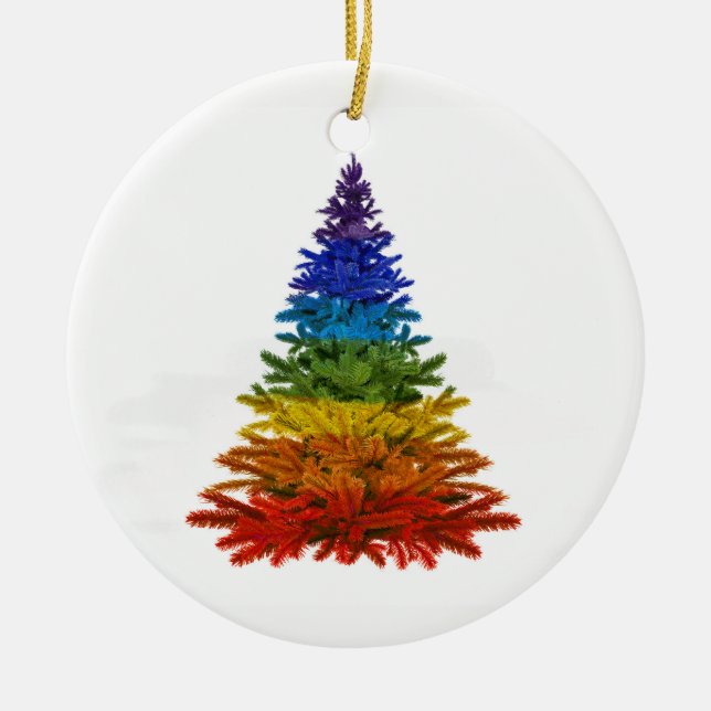 Ornement d'arbre RAINBOW (Devant)