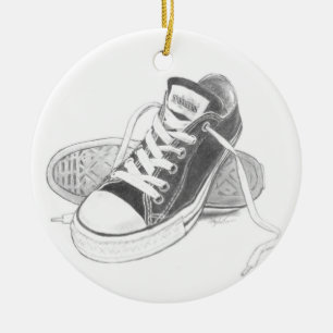 Ornement d'art de baskets