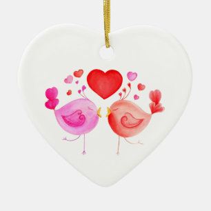 Ornement d'art rose rouge inséparable