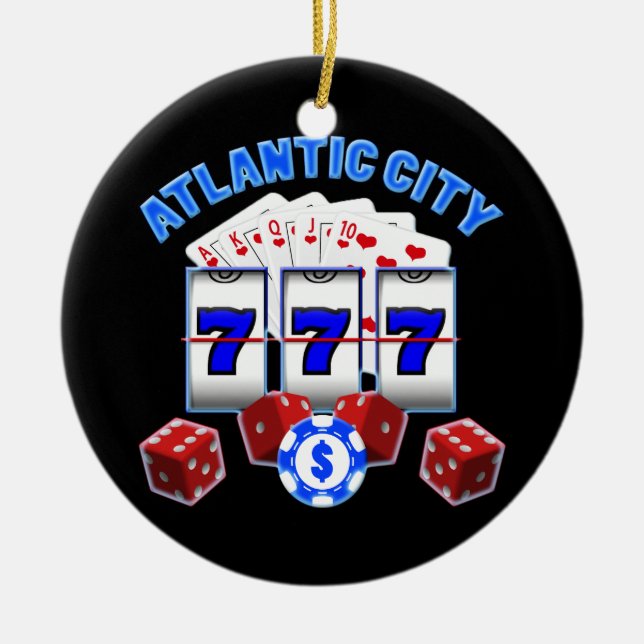 ORNEMENT D'ATLANTIC CITY (Devant)