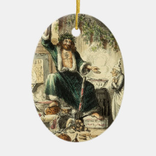 Ornement d'avenir de présent de chant de Noël de