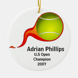 ornement de balle de tennis