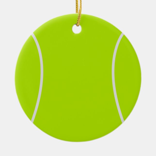 Ornement de balle de tennis (Devant)