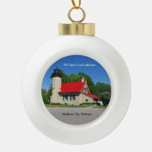 Ornement de balle du phare McGulpin Point