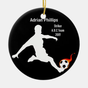 Ornement de ballon de football