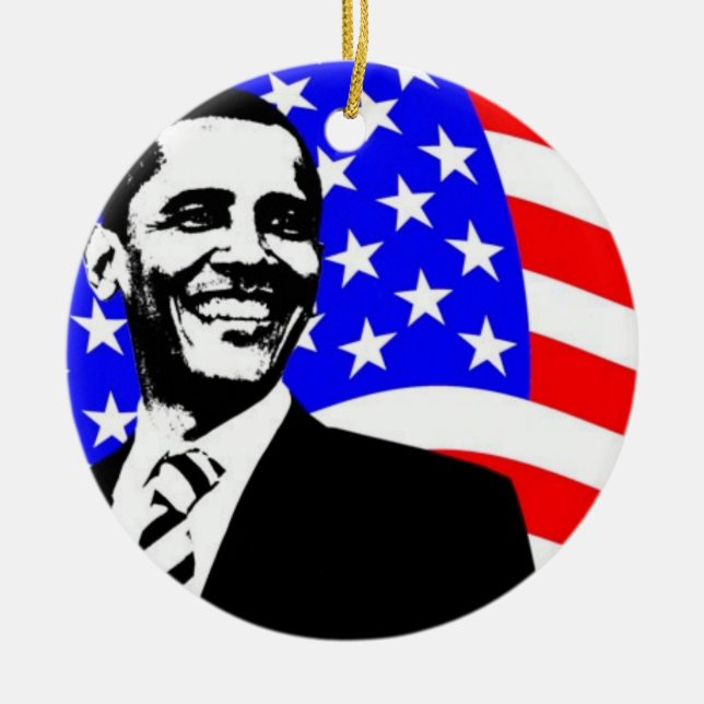 Ornement de Barack Obama (Devant)
