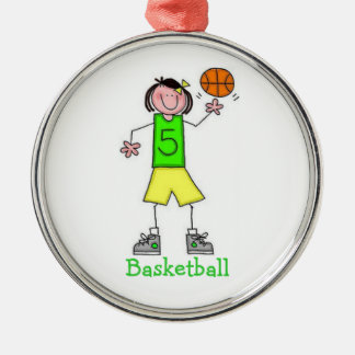 Ornement de basket-ball de filles