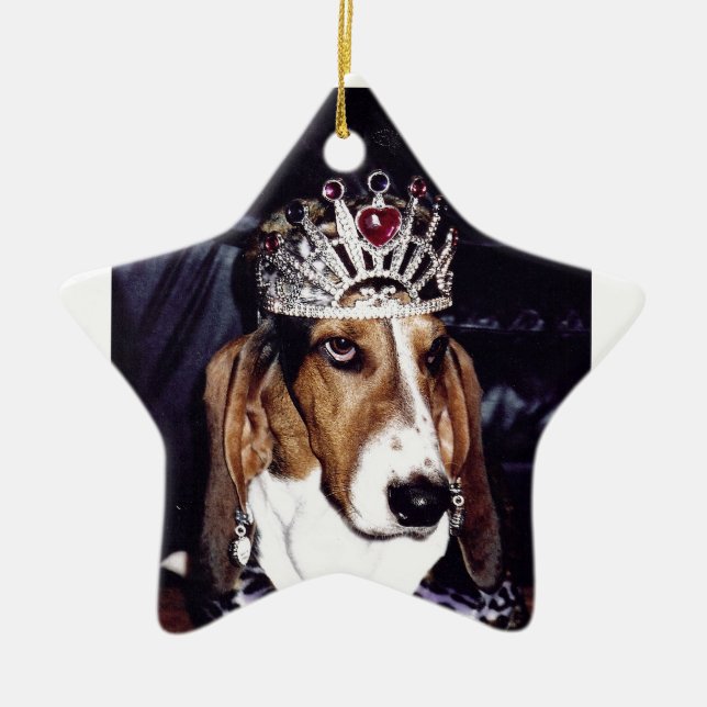 Ornement de Basset Hound (Devant)