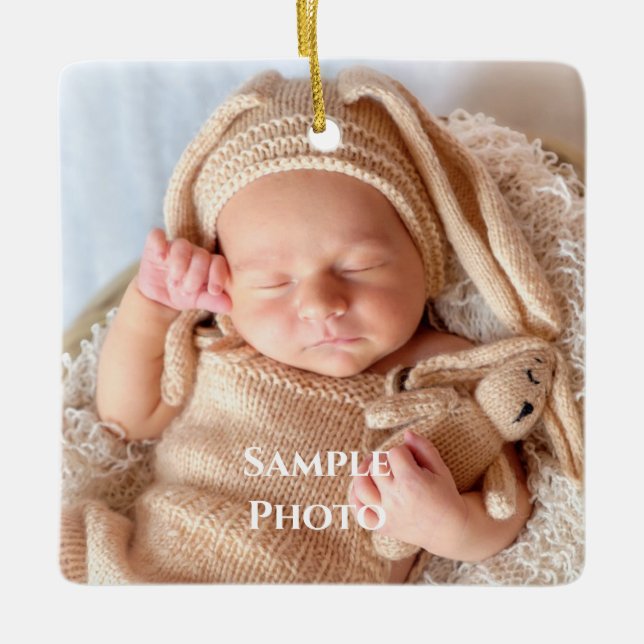 Ornement de bébé (Devant)