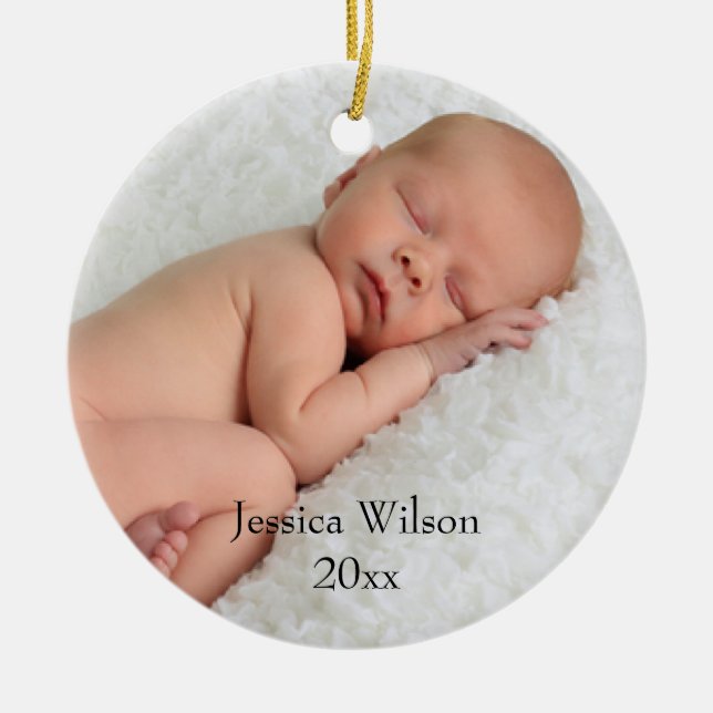 Ornement de bébé (Devant)