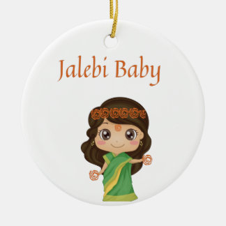 ornement de bébé jalebi