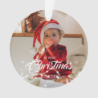 Ornement de bébé - Mon premier Noël
