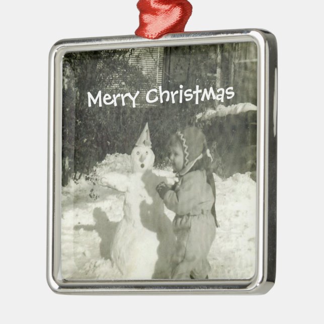 Ornement de bébé neige (Gauche)