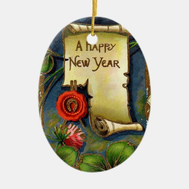 Ornement de bonne année (Devant)