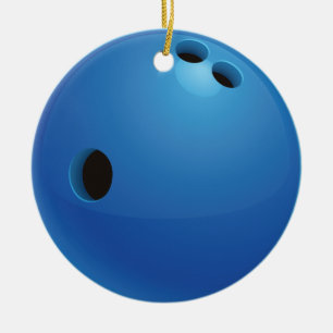 Ornement de boule de bowling