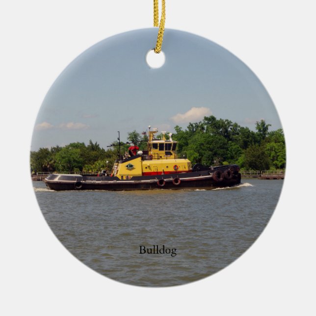 Ornement de Bulldog (Devant)