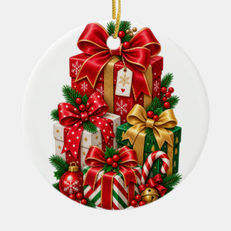 Ornement de cadeaux de Noël