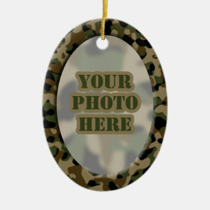 Ornement de cadre de camouflage (2-sided)