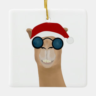 Ornement de Camel Père Noël