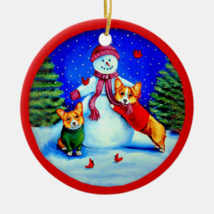 Ornement de cercle de corgi de Gallois de Pembroke