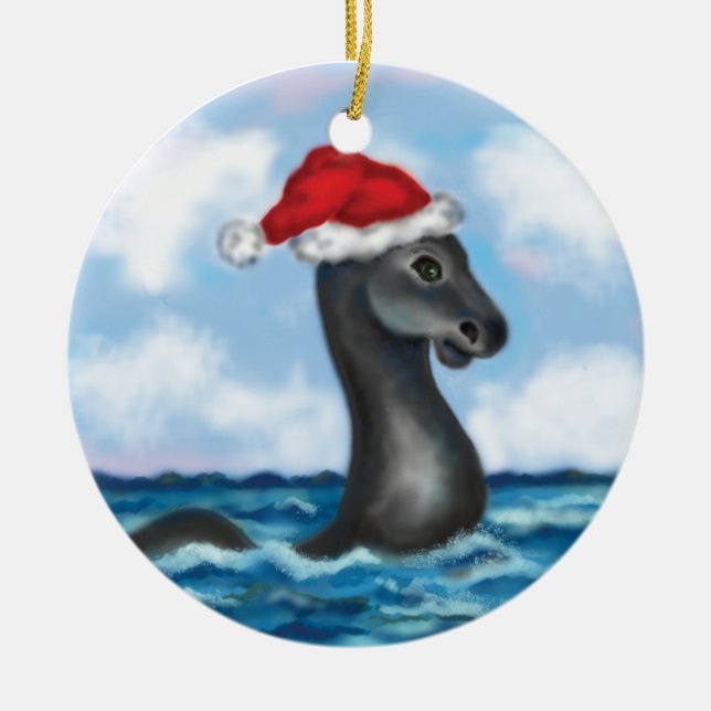 Ornement de champion de Père Noël (Devant)