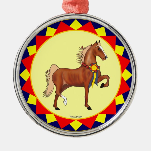Ornement de champion de Saddlebred d'Américain (Devant)
